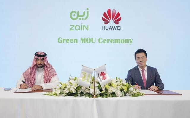 "زين السعودية" توقع مذكرة تفاهم مع "هواوي" لتعزيز التقنية الخضراء