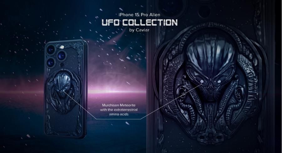 شركة Caviar تطلق مجموعة UFO من هواتف iPhone 15 Pro وPro Max المخصصة