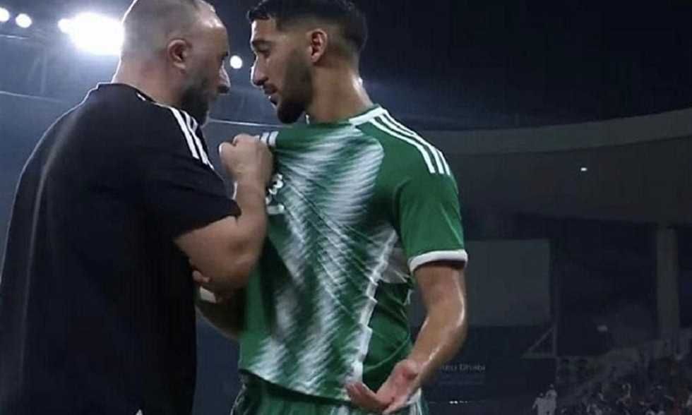 بلماضي: لا لتهويل اشتباكي مع بن رحمة