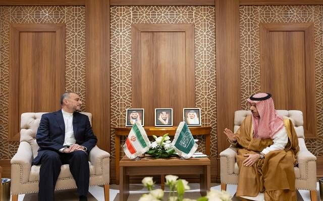 السعودية وإيران تبحثان التصعيد العسكري في غزة.. والمملكة تدعم حق الشعب الفلسطيني