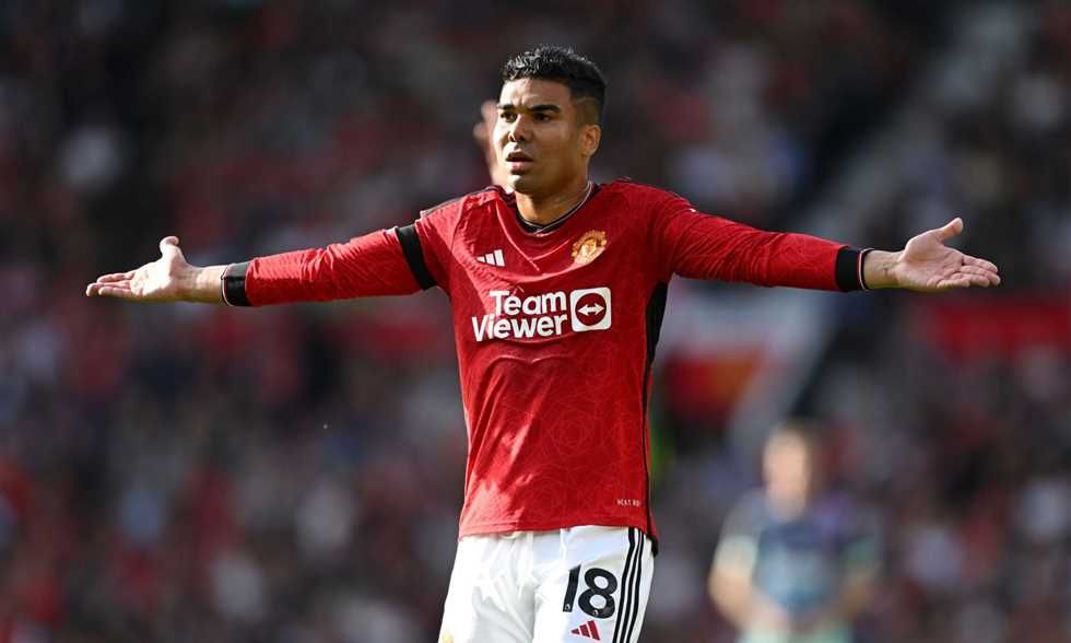 كاسيميرو يغيب عن مانشستر يونايتد ضد شيفيلد