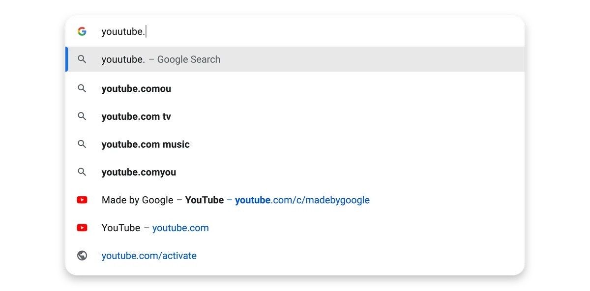 متصفح Google Chrome يحصل على خمسة تحديثات كبيرة لشريط العناوين