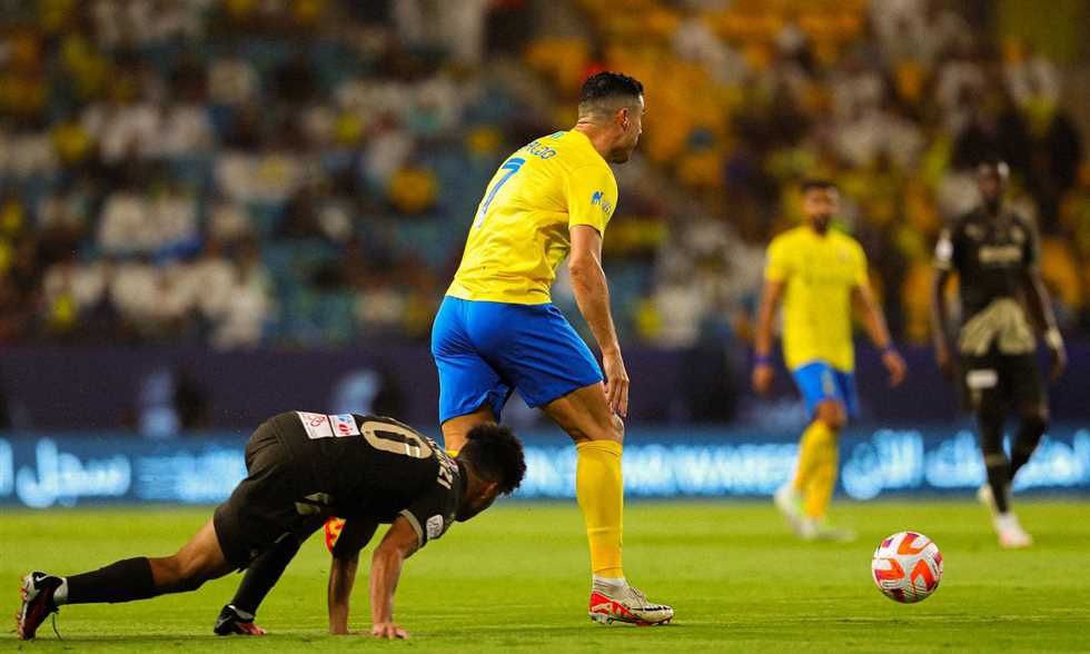 بركلة حرة رائعة من رونالدو.. النصر يفوز على فريق طارق حامد