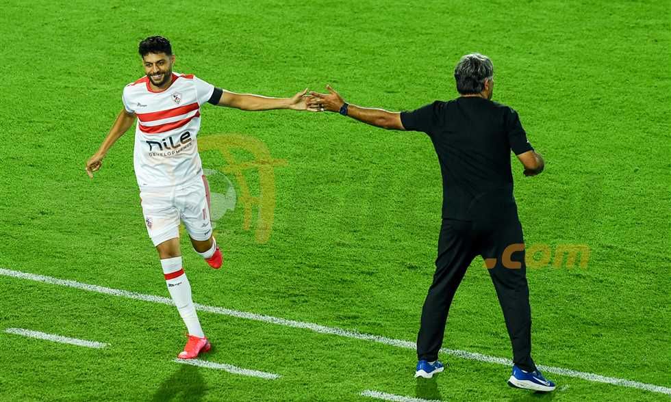 في شباك سموحة.. مصطفى شلبي يفتتح أهدافه الموسم الحالي مع الزمالك