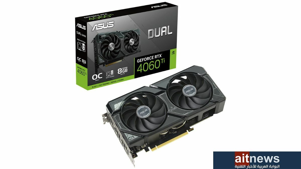 أسوس تكشف عن أول بطاقة RTX 4060 Ti مزودة بقرص M.2 في العالم