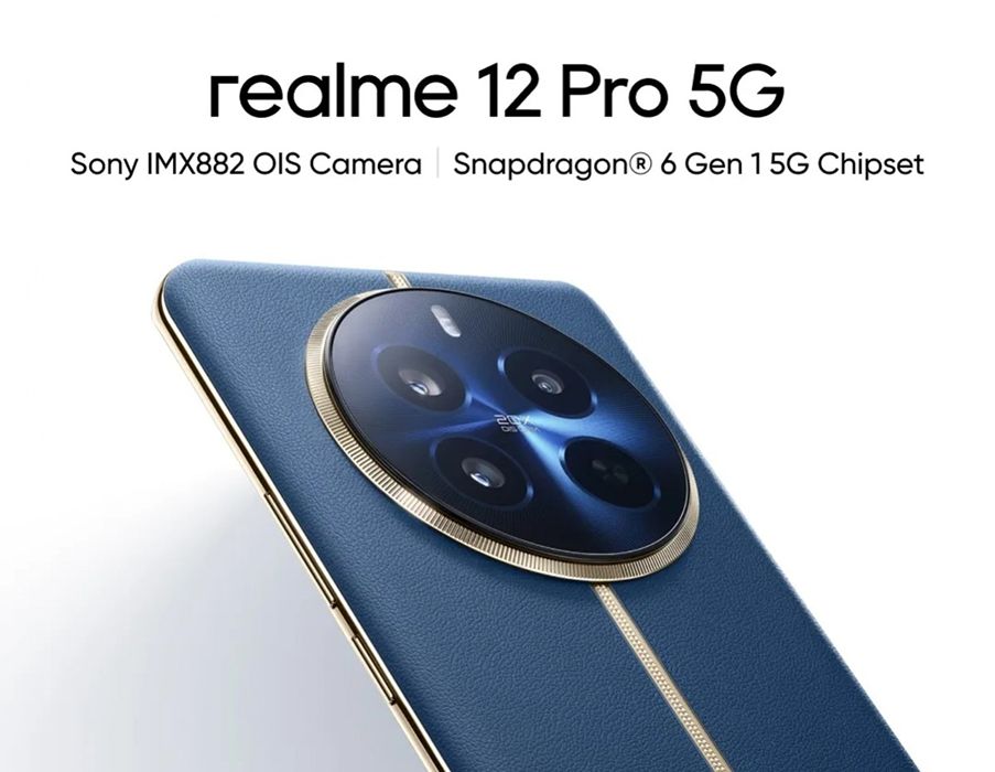 هاتف Realme 12 Pro يأتي قريباً بمستشعر سوني الجديد Sony IMX882
