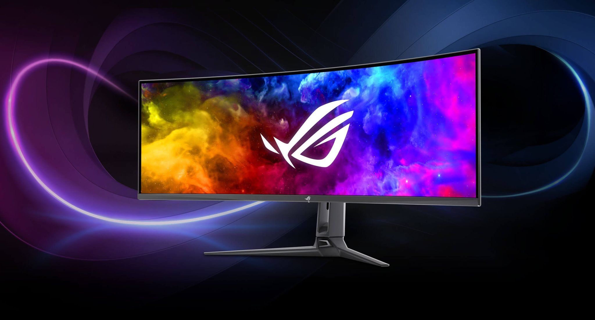شاشة الألعاب ASUS ROG Swift OLED PG49WCD تصل إلى أوروبا