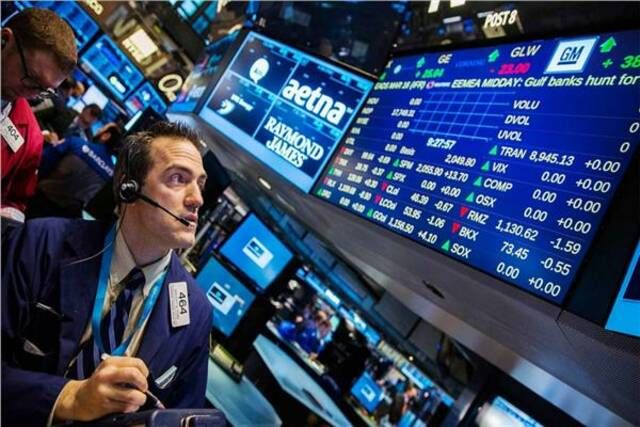 ارتفاع الأسهم الأمريكية في مطلع تعاملات الاثنين