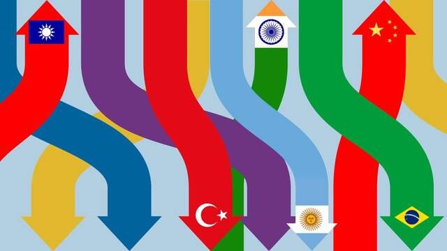 مساعي تهدئة مخاوف التضخم والتعثر تعيد التصنيفات الإيجابية للأسواق الناشئة