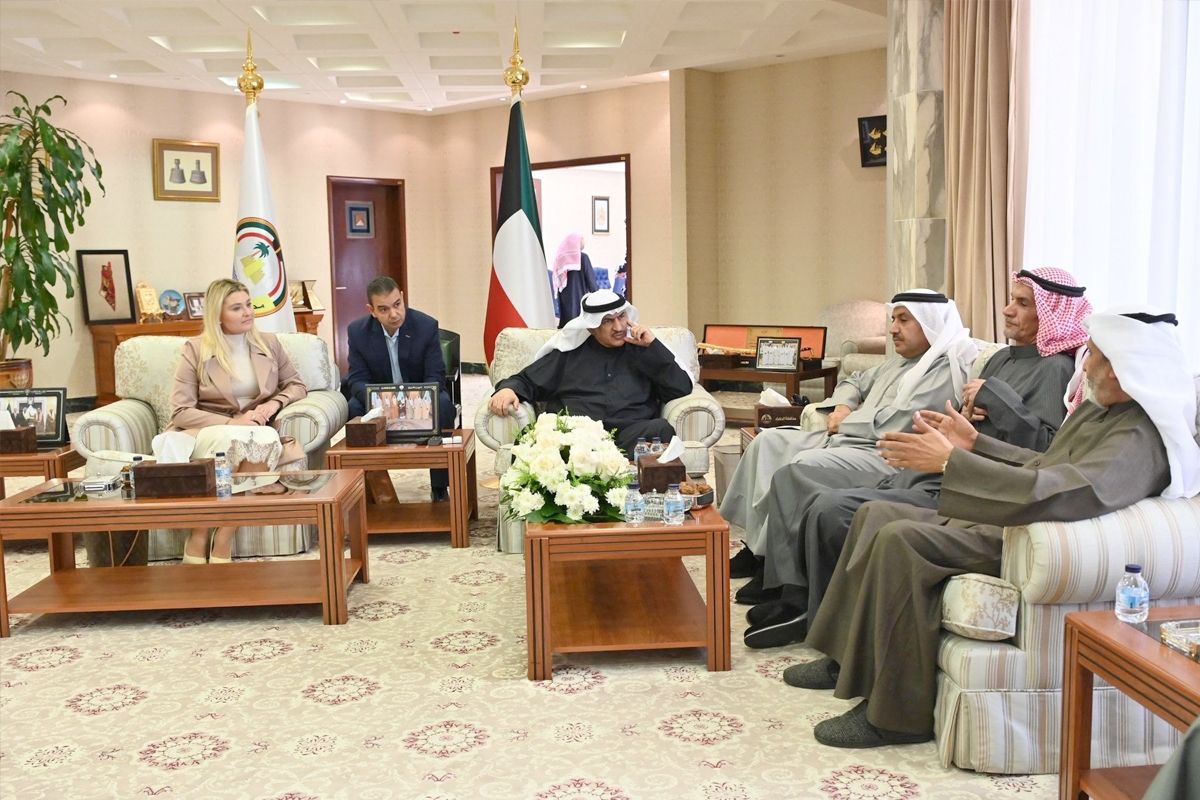 محافظ الجهراء يبحث مع التشيك التعاون الزراعي