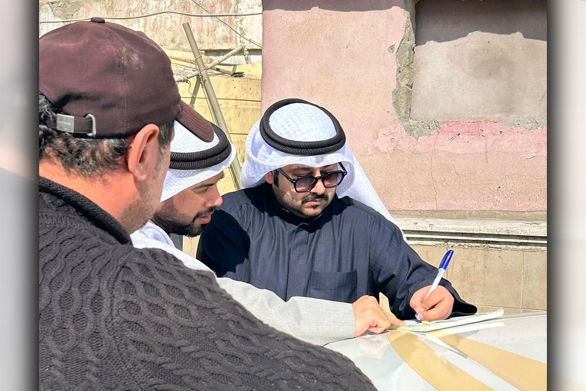 جولة ميدانية للبلدية في الفروانية للتعريف بلائحة البناء الجديدة