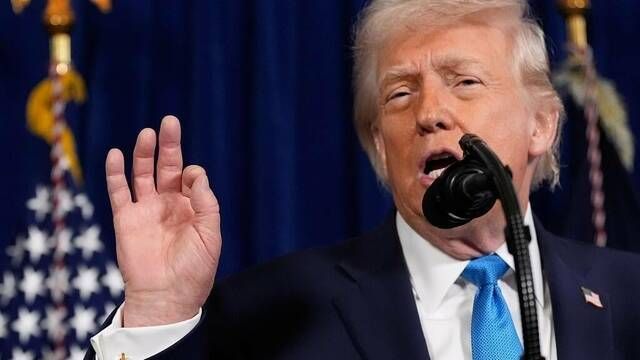 ترامب يتباهى بالاقتصاد الأمريكي