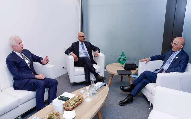 الجدعان يبحث تعزيز التعاون بين المؤسسات المالية العالمية والسعودية