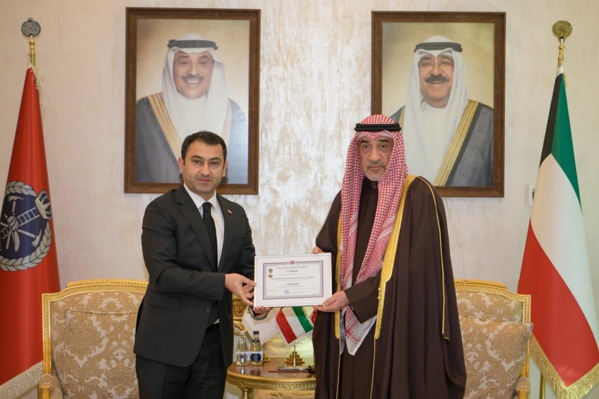 المنظمة الدولية للحماية المدنية تمنح اليوسف وسام الآمر الدولي
