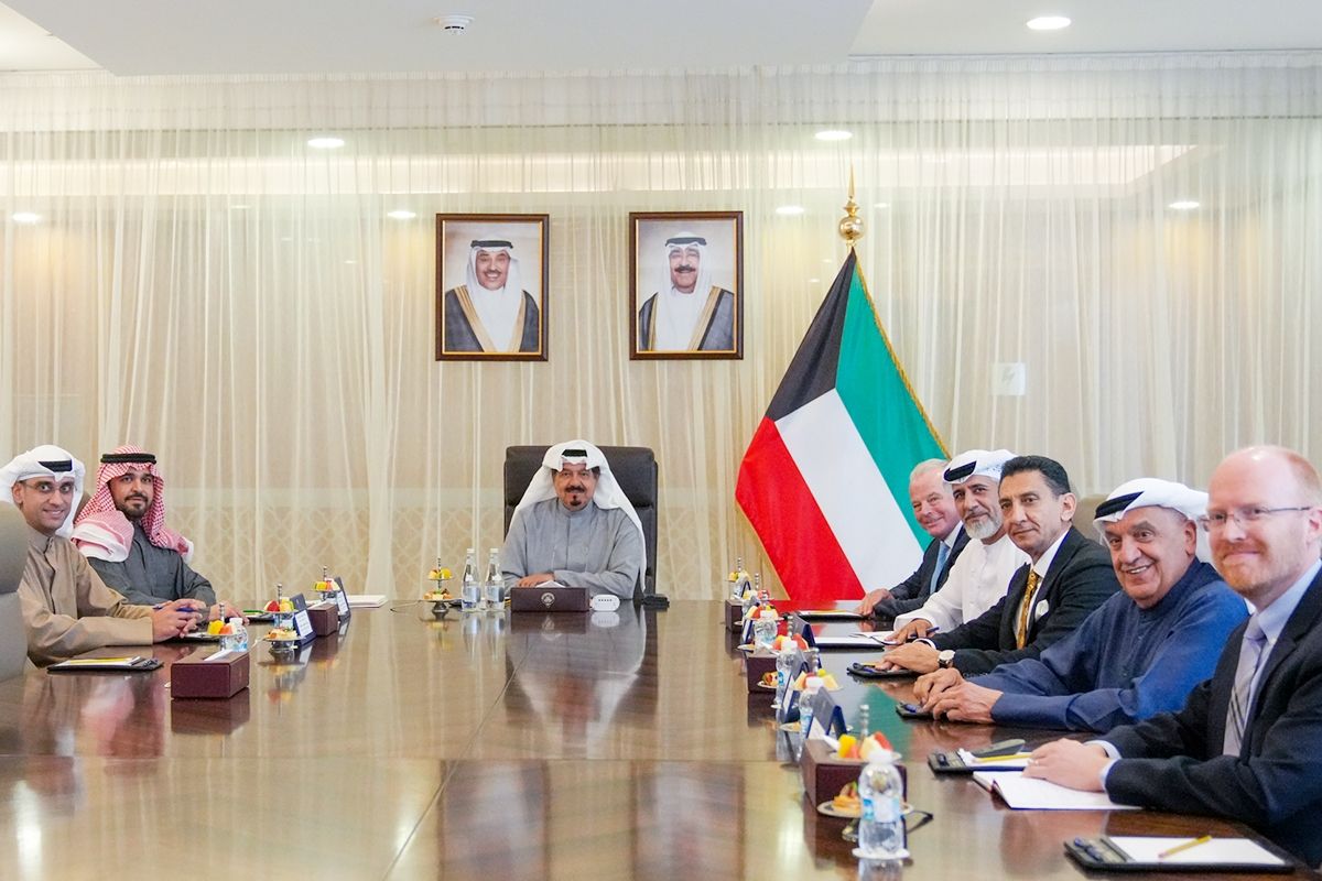 العبدالله يلتقي النائب الأول لرئيس «بوينغ» والوفد المرافق