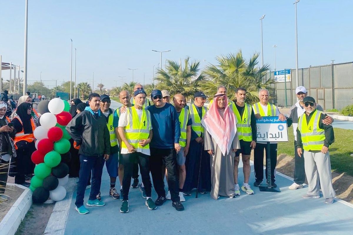 «كبار بخطواتنا»... الماراثون الأول لكبار السن