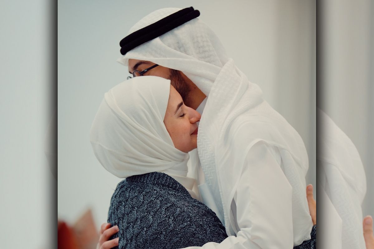 حسين فلاح ووالدته