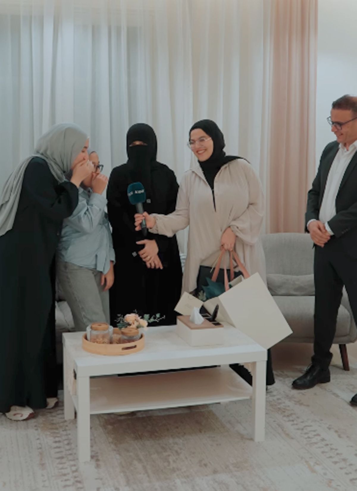حبيبة ممدوح مع أسرتها