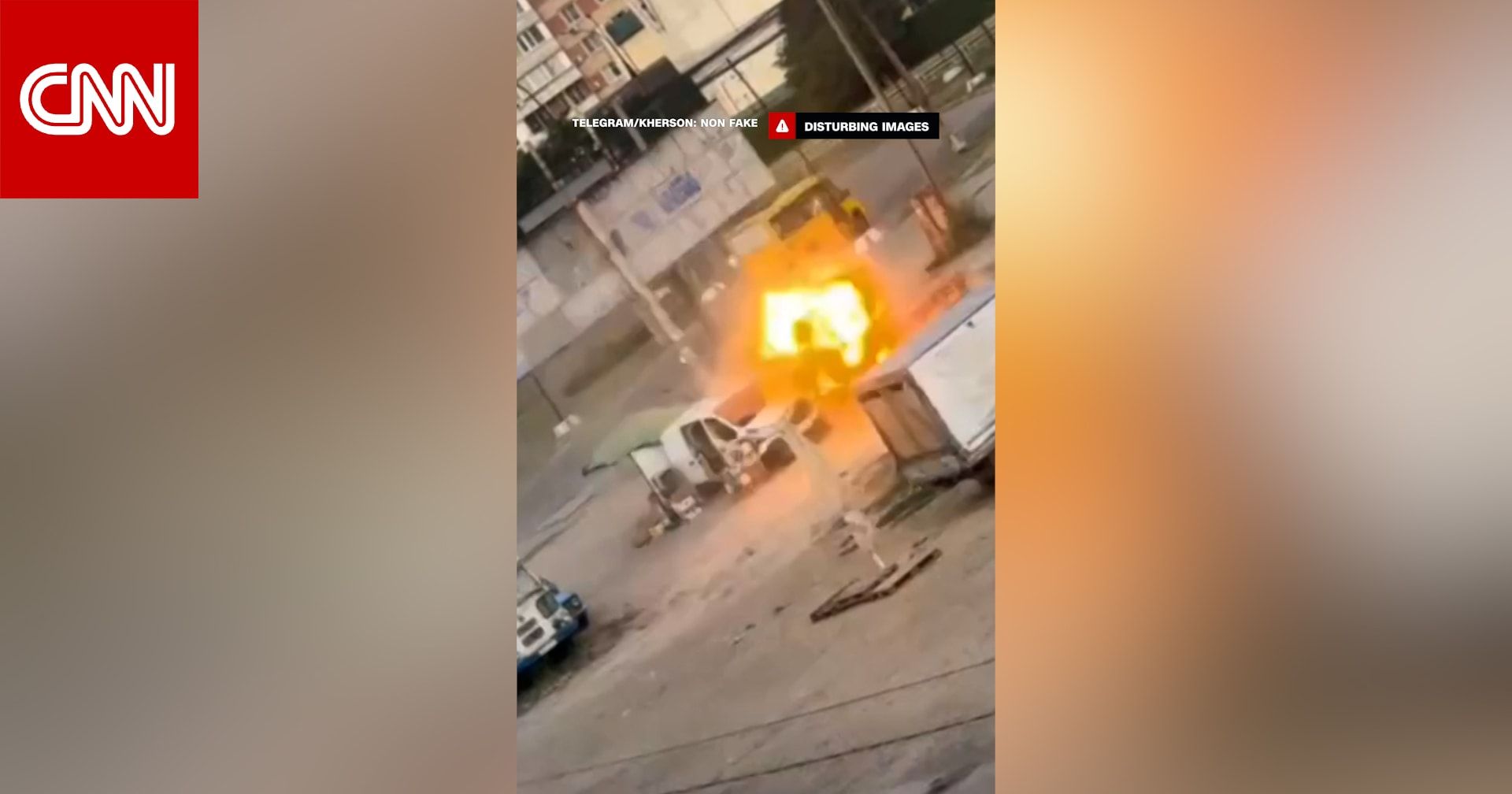 ركض هارباً.. فيديو متداول لمُسيّرة روسية تلاحق بائع خضار بأوكرانيا قبل مهاجمته