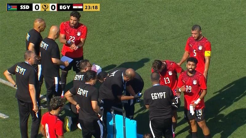 تصفيات أمم أفريقيا، تعادل سلبي بين مصر وجنوب السودان بعد مرور 30 دقيقة