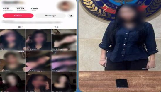  ضبط تيك توكر شهيرة بعد نشرها مقاطع مثيرة بالزيتون