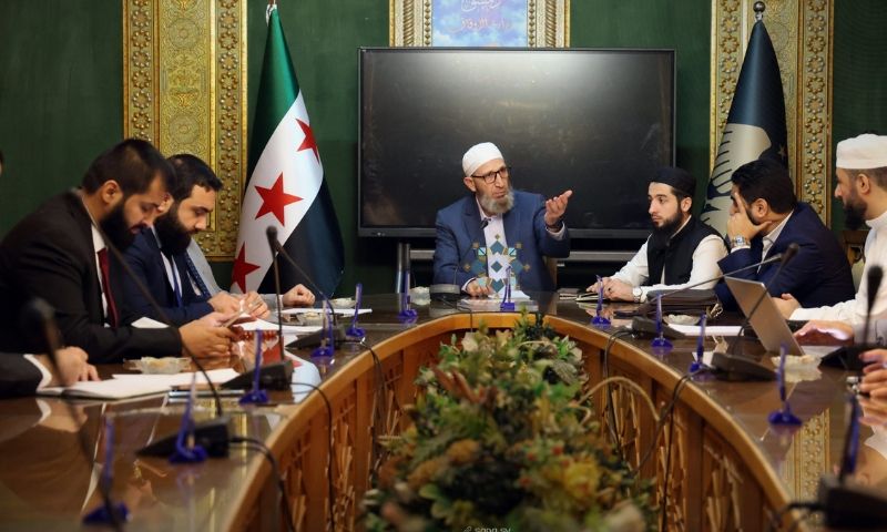 لجنة متابعة تطبيق ميثاق وحدة الخطاب الإسلامي تبحث آليات ‏تفعيل مضامينه - 10 آب 2026 (سانا)