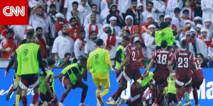لقطات أثارت ضجة.. مشاجرة على هامش مباراة قطر والإمارات
