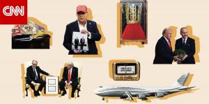 تاج ذهبي ومضارب غولف وطائرة نفاثة.. تتبع هدايا ترامب من القادة الأجانب هذا العام