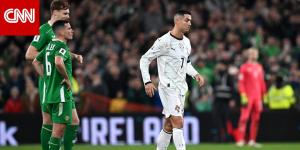 تصفيات كأس العالم.. إشارة قام بها رونالدو تجاه لاعب أيرلندا تثير جدلاً