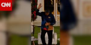 شاهد الرئيس الفنزويلي مادورو يرقص على أنغام خطابه "لا للحرب نعم للسلام"