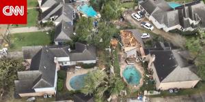 تضرر أكثر من 100 منزل بعد أن ضرب إعصار عنيف ولاية تكساس الأمريكية