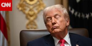البيت الأبيض يعلق لـCNN على ظهور ترامب وكأنه يغفو خلال اجتماع مجلس الوزراء