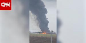 شاهد.. تحطم طائرة خاصة بعد إقلاعها في ولاية كارولينا الشمالية