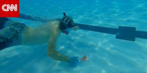 لعبة هوكي الجليد ولكن تحت الماء.. شاهد كيف