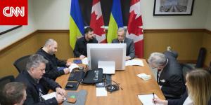 زيارة غير متوقعة لزيلينسكي إلى كندا قبل لقاء ترامب.. إليكم ما تم بحثه هناك