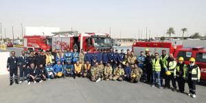 «الإطفاء» نفذت تمريناً عملياً في مستشفى نفط الكويت