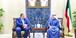 جراح الجابر بحث المستجدات مع مساعد وزير الخارجية المصري