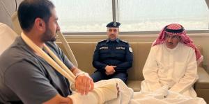 محافظ الجهراء يشيد بتفاني الإطفائيين في أداء مهامهم