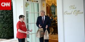 ترامب يستدعي الصحفيين بالبيت الأبيض قبل اكتشاف المفاجأة على الباب