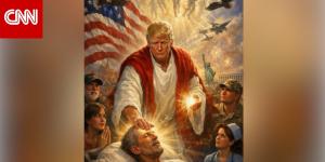 أمر نادر الحدوث.. نظرة على حذف ترامب صورة أظهرته كـ"المسيح"