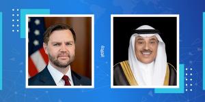 سمو ولي العهد يجري اتصالاً هاتفياً مع نائب الرئيس الأمريكي