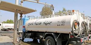 ضعف المياه العذبة في 5 محطات تعبئة في عدة مناطق بسبب أعمال الصيانة