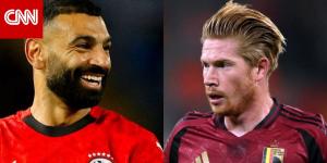 تصريح "لافت" من دي بروين عن محمد صلاح قبل مباراة بلجيكا ومصر