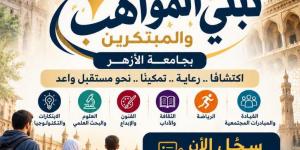 لترجمة توصيات الرئيس السيسي، جامعة الأزهر تطلق مبادرة «تبني الموهوبين والمبتكرين»