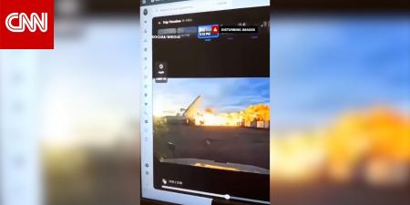 انتشرت النيران بسرعة.. شاهد لحظة تحطم طائرة تابعة لشركة UPS بعد إقلاعها بقليل