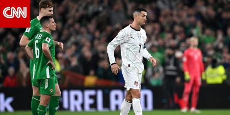 تصفيات كأس العالم.. إشارة قام بها رونالدو تجاه لاعب أيرلندا تثير جدلاً