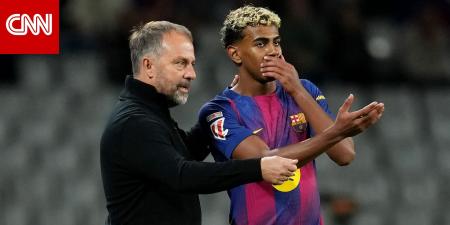 تصرف "غير متوقع" من لامين يامال بعد فوز برشلونة على أتلتيكو.. وفليك يعلق