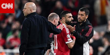 سلوت يوضح سبب عدم إشراك صلاح بشكل أساسي في مواجهة باريس سان جيرمان