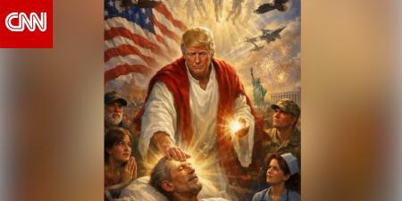 أمر نادر الحدوث.. نظرة على حذف ترامب صورة أظهرته كـ"المسيح"