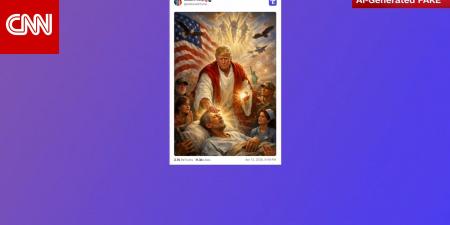 كاردينال ينتقد صورة ترامب "المزعجة" التي تشبه صورة المسيح